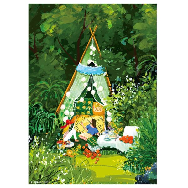 Zhiju-500pcs Jigsaw Puzzle-A Rest In Forest