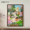 Zhiju-1000 Piece Puzzle-Cute Pet Park
