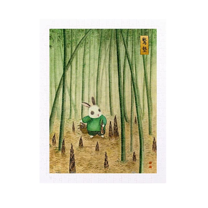 3djp/Pintoo Puzzle-300 Pieces-Chronicle of Moon’s Blessings-Awakening of Insects