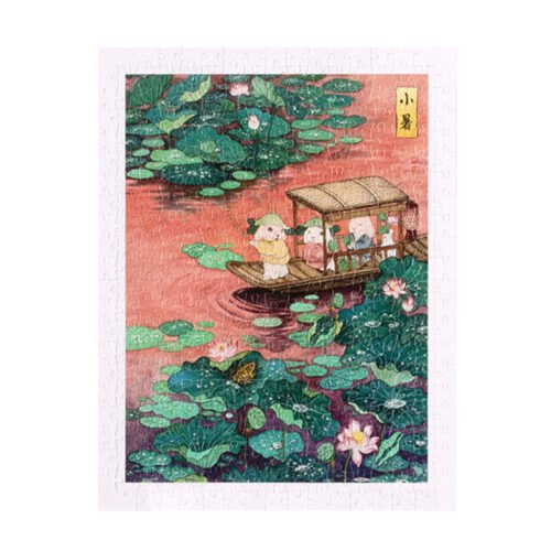 3djp/Pintoo Puzzle-300 Pieces-Chronicle of Moon’s Blessings-Minor Heat