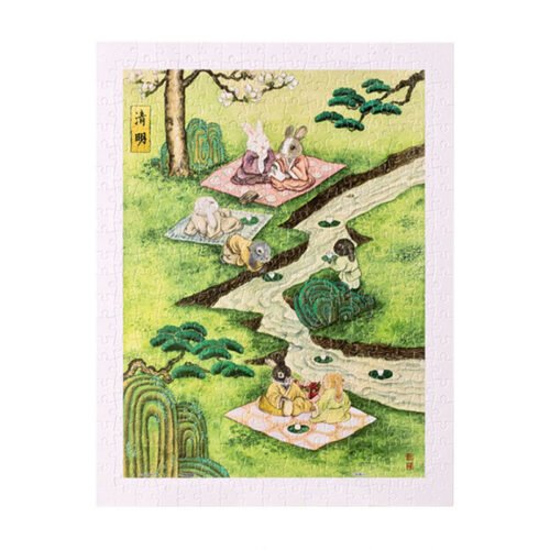 3djp/Pintoo Puzzle-300 Pieces-Chronicle of Moon’s Blessings-Pure Brightness