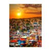 3djp/Pintoo-1575pcs Plastic Jigsaw Puzzles-Showpiece L-Valparaíso at Dusk