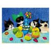 3djp(Pintoo)-3D Jigsaw Puzzles 567pcs-Watch the Seven-colored Flowers Bloom