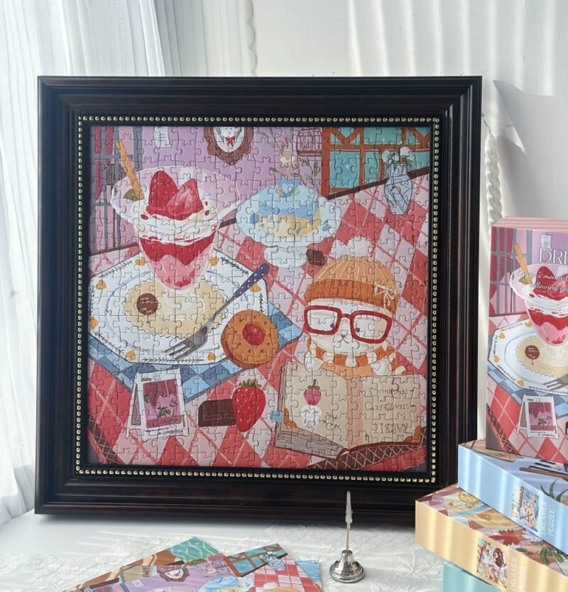 Dreamer Puzzle-324pcs Jigsaw Puzzle-A Bear's Four Seasons-Winter