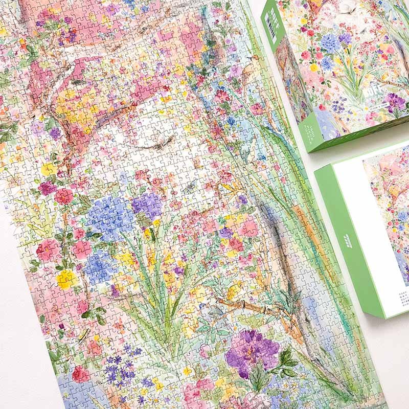 Boff-Valley of Flowers-1500pcs Jigsaw Puzzle
