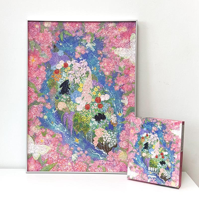 Boff-Crabapple in the Evening Breeze-1000pcs Jigsaw Puzzle