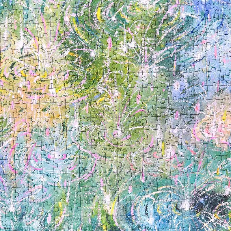 Boff-728pcs Puzzle-Rain of Flowers(Glow-in-the-dark)