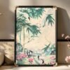 Green Bamboo Puzzle (2) See the Elephant-500pcs Jigsaw Puzzle-Green Bamboo