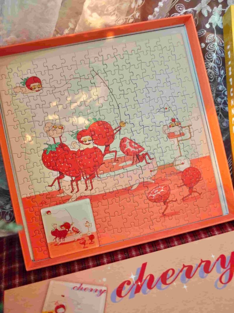 IPIN-225pcs Jigsaw Puzzle-Strawberry
