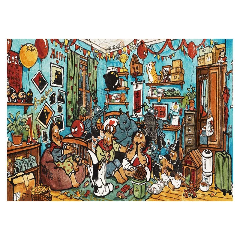 IPIN-1000pcs Jigsaw Puzzle-Happy Birthday