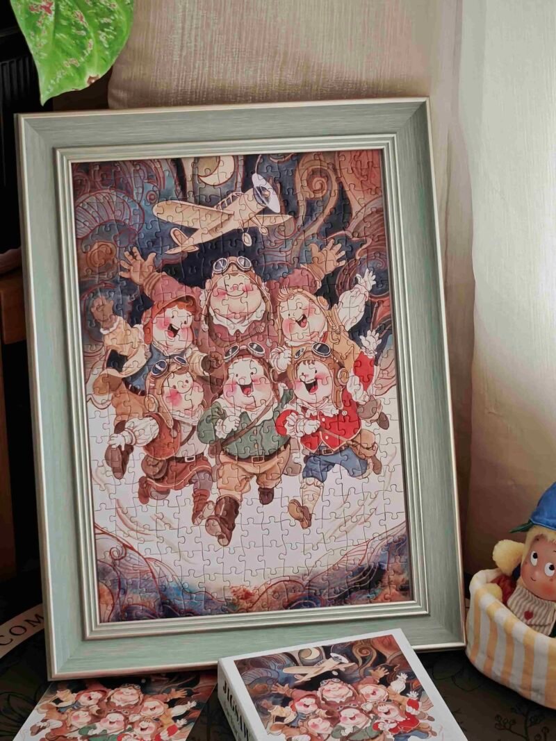 Ipin Puzzle-Pangfu the Pilot (1) IPIN-300pcs Jigsaw Puzzle-Pangfu the Pilot