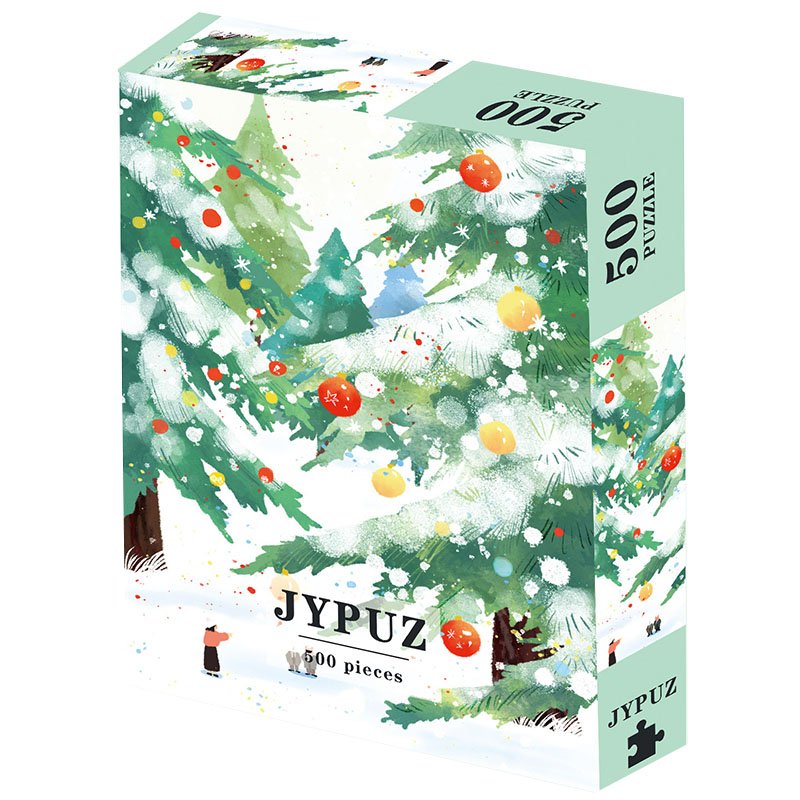 JYPUZ-500pcs Jigsaw Puzzle-Christmas Tree