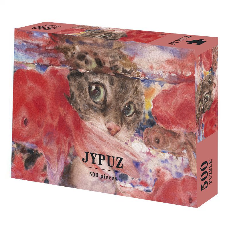 JYPUZ-Fish for Abundance (3) JYPUZ-500pcs Jigsaw Puzzle-Fish for Abundance