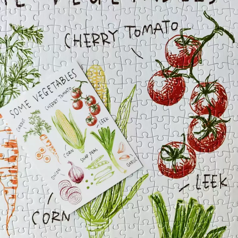 JYPUZ-500pcs Jigsaw Puzzle-Some Vegetables