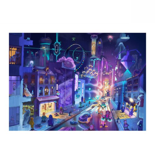 Perma-1000 Pieces Mystery Puzzle-Before Dawn