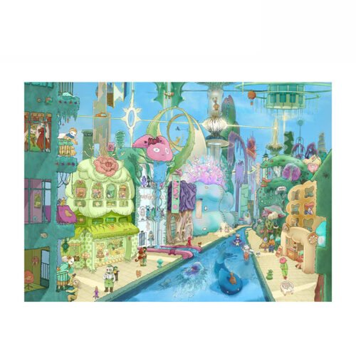 Perma-1000 Pieces Mystery Puzzle-Seed Civilization
