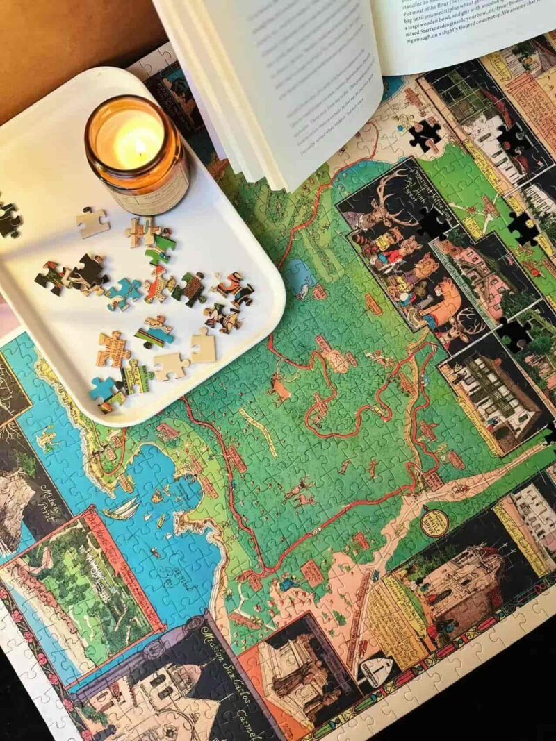Pindele-Ancient California Map (3) Pin De Le-Ancient California Map-1000pcs Jigsaw Puzzle
