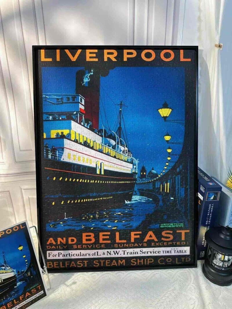 Pindele-Blue Liverpool (2) Pin De Le-Blue Liverpool-1000pcs Jigsaw Puzzle