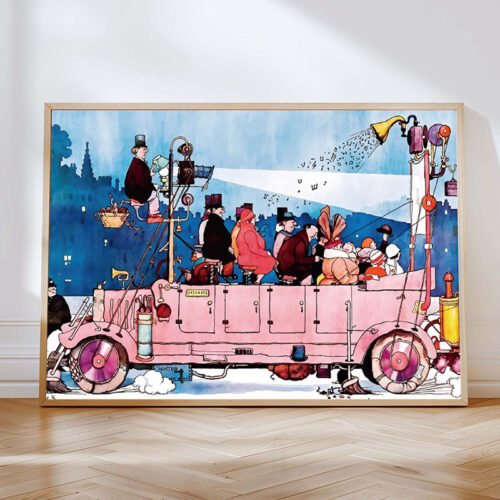 Pin De Le-Cinema on Wheels-1000pcs Jigsaw Puzzle