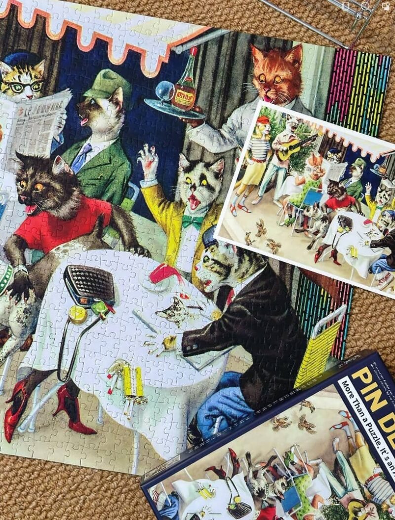 Pindele-Gossip Time (2) Pin De Le-Gossip Time-1000pcs Jigsaw Puzzle