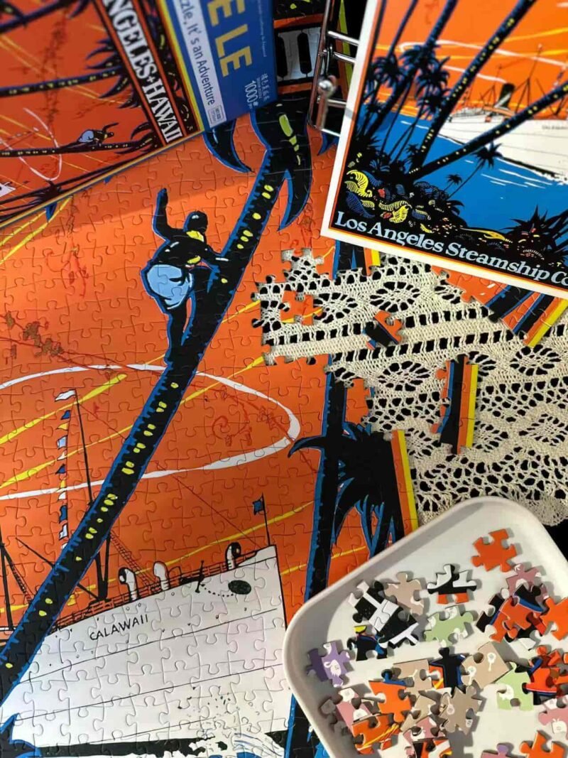 Pindele-Orange Hawaii (2) Pin De Le-Orange Hawaii-1000pcs Jigsaw Puzzle
