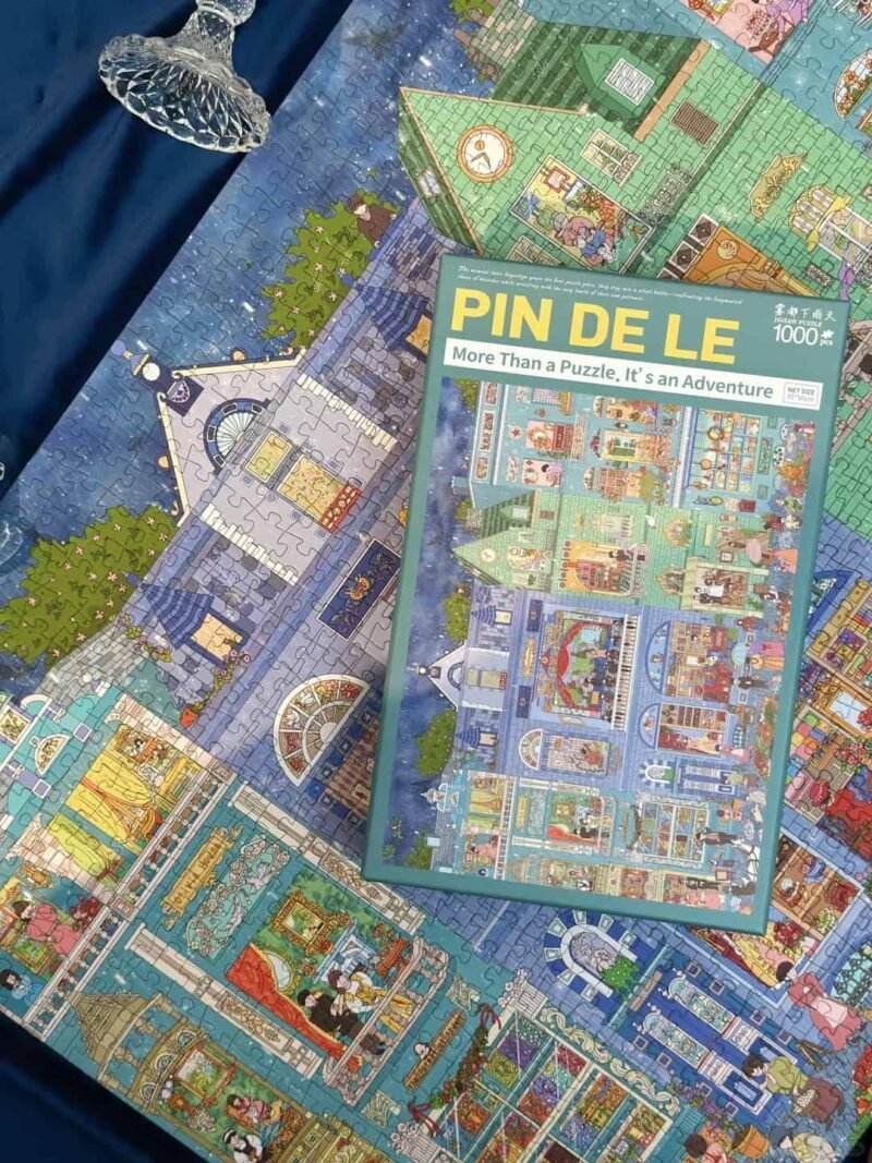 Pin De Le-Rainy Day in the Foggy City-1000pcs Jigsaw Puzzle