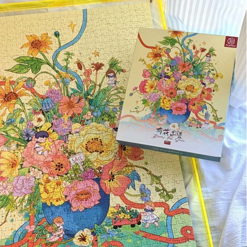 Puzplaz-Blooms for Sale (3) PuzPlaz-Blooms for Sale-1000pcs Jigsaw Puzzle