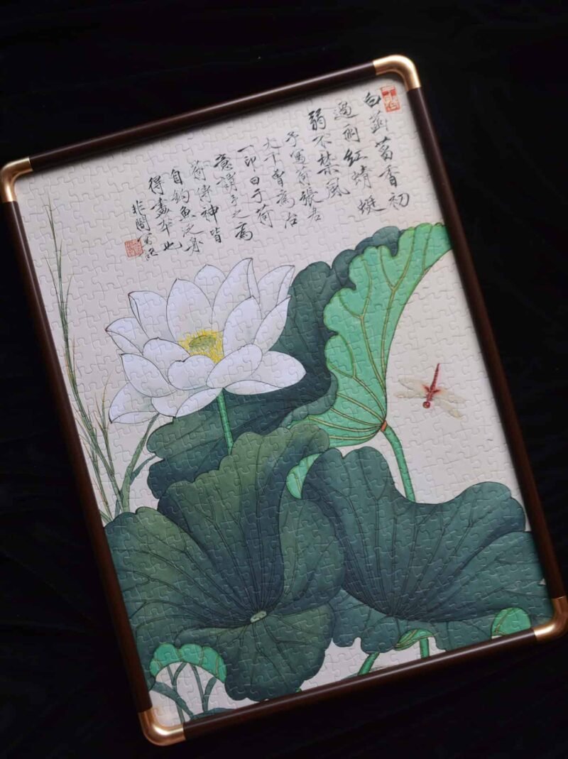 See the elephant Puzzle-Lotus Pond with Dragonfly and Kingfisher (4) See the Elephant-500pcs Jigsaw Puzzle-Lotus Pond with Dragonfly and Kingfisher