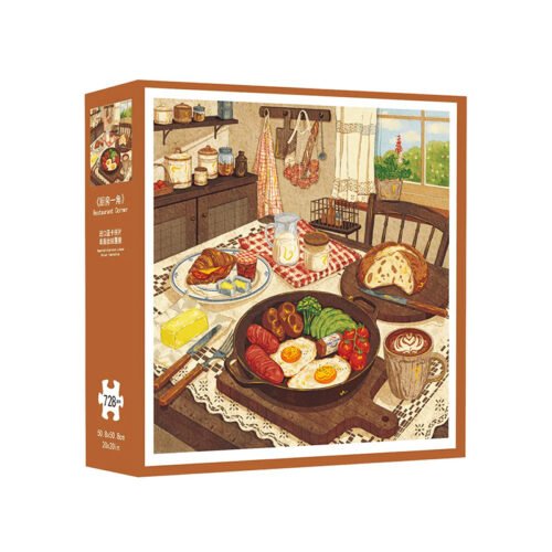 TKX-728pcs Jigsaw Puzzle-Restaurant Corner