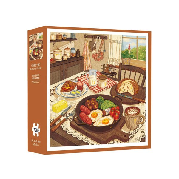 TKX-728pcs Jigsaw Puzzle-Restaurant Corner