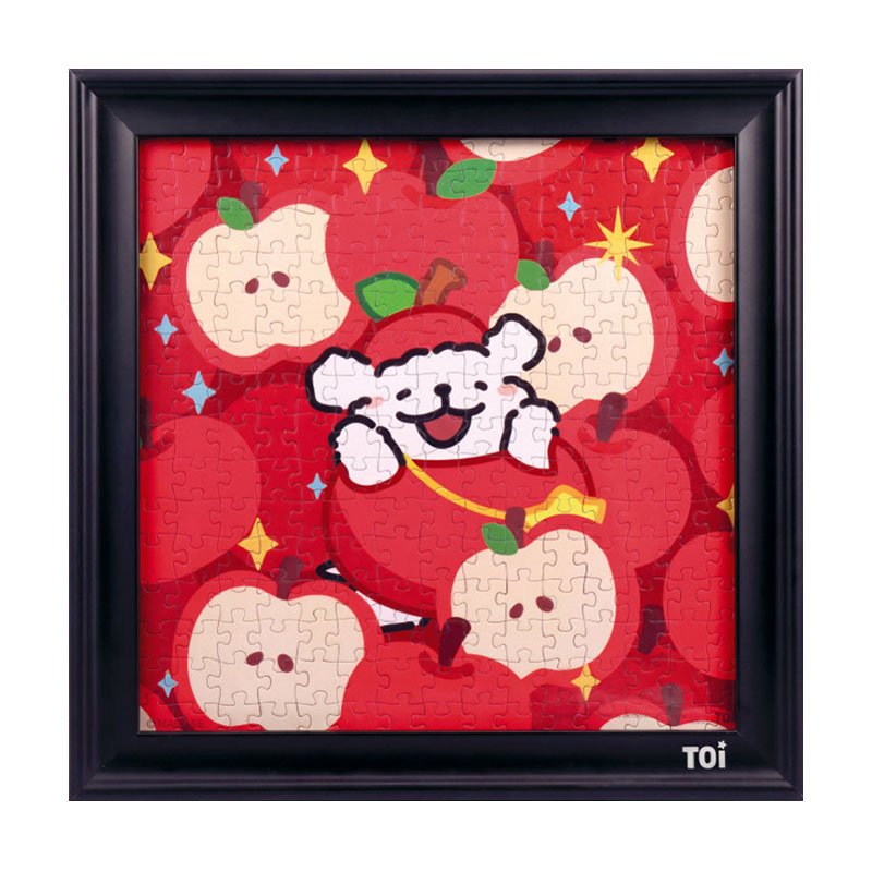 Toi-225pcs Jigsaw Puzzle With Frame-Maltese-Apple Dog