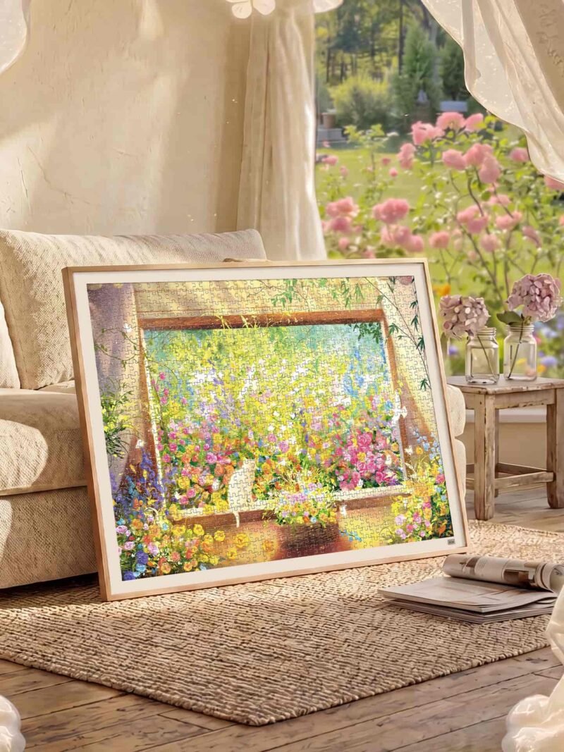 Toi-1000pcs Jigsaw Puzzle-Monet Window