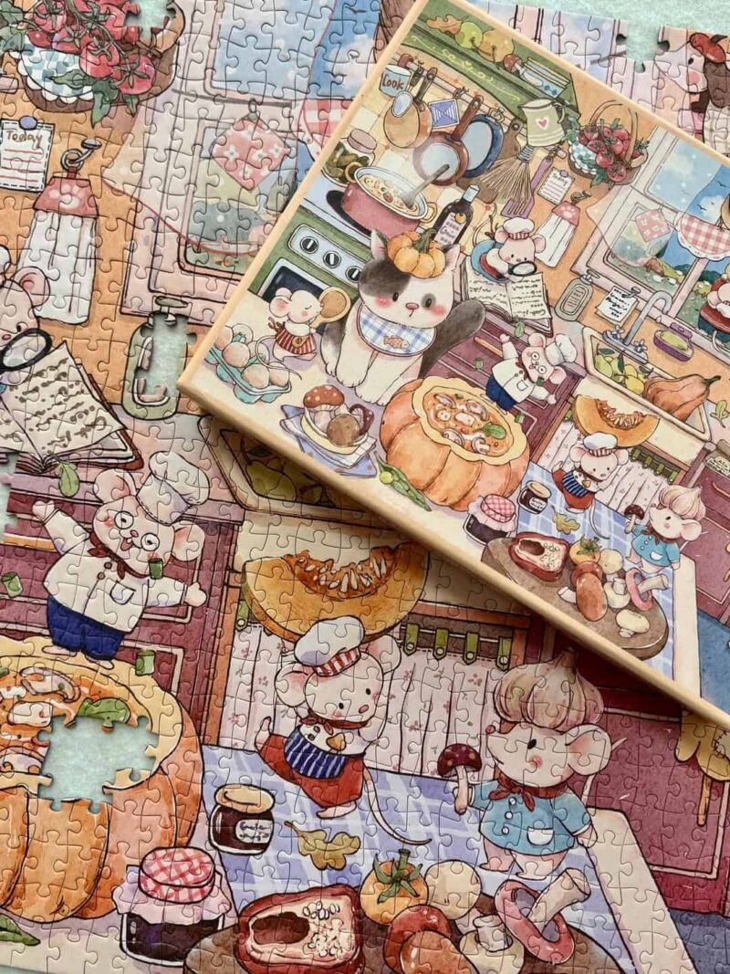 A Segment of Orange-Mousies Pumpkin Porridge (3) A Segment of Orange-Mousie's Pumpkin Porridge-1000pcs Jigsaw Puzzle