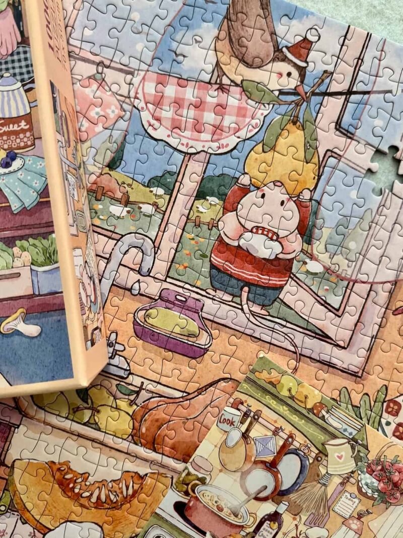 A Segment of Orange-Mousies Pumpkin Porridge (4) A Segment of Orange-Mousie's Pumpkin Porridge-1000pcs Jigsaw Puzzle