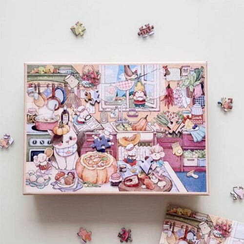 A Segment of Orange-Mousie's Pumpkin Porridge-1000pcs Jigsaw Puzzle