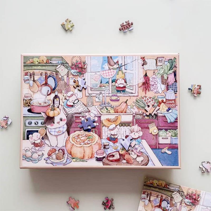 A Segment of Orange-Mousies Pumpkin Porridge A Segment of Orange-Mousie's Pumpkin Porridge-1000pcs Jigsaw Puzzle