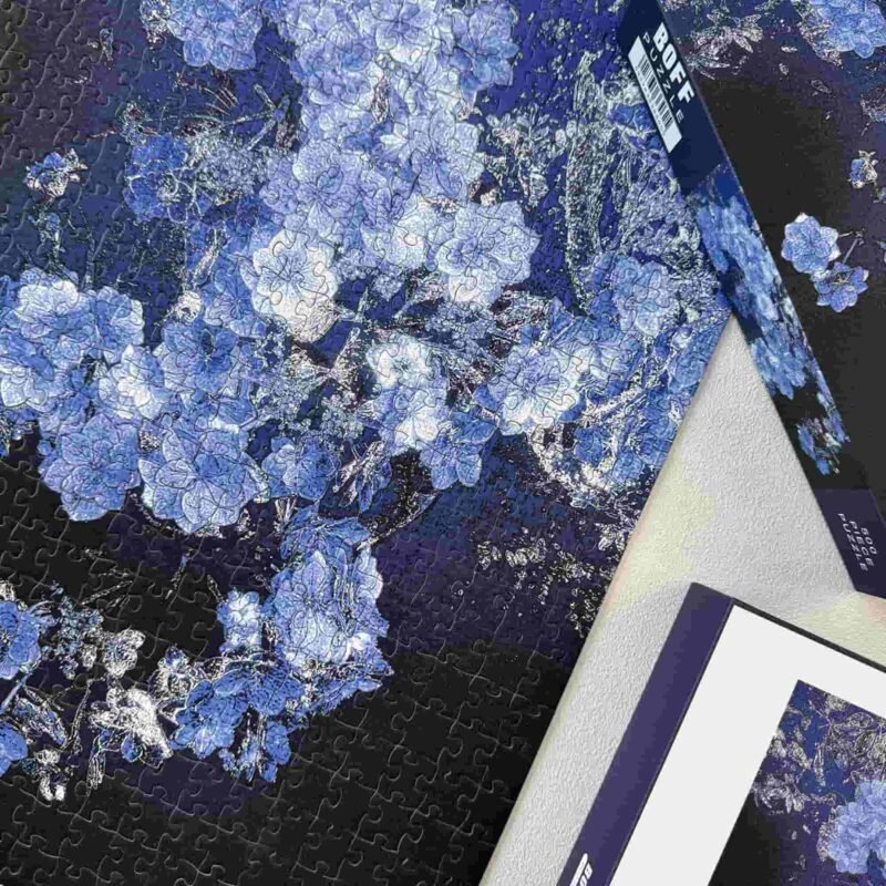 Boff 500pcs-Silver Blue (3) Boff-500pcs Jigsaw Puzzle-Silver Blue