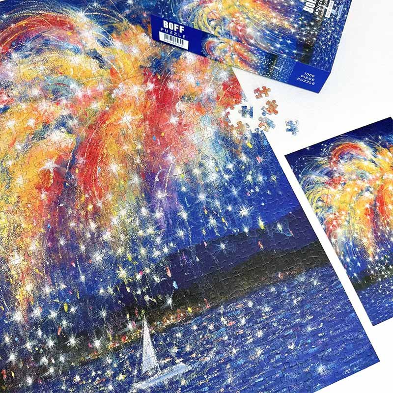 Boff-A Galaxy of Fireworks on the Water (4) Boff-A Galaxy of Fireworks on the Water-1000pcs Jigsaw Puzzle
