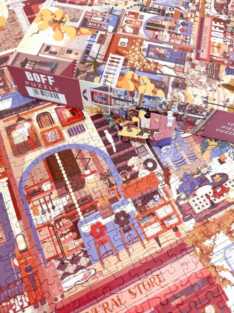 Boff-City at Dusk-1000pcs Jigsaw Puzzle