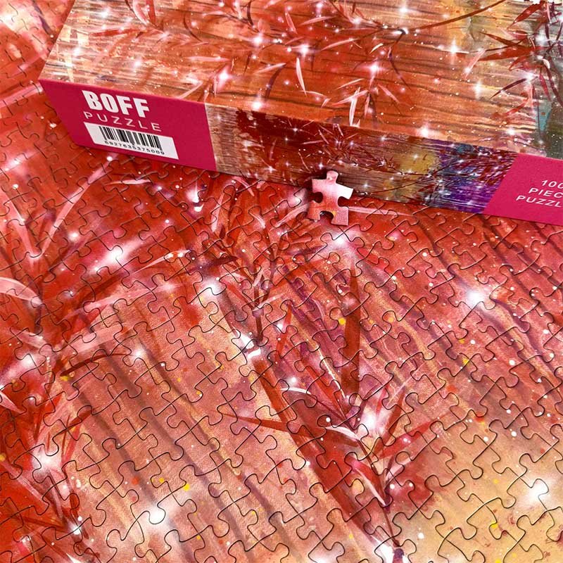 Boff-Crimson Bamboo in Sunset Glow-1000pcs Jigsaw Puzzle
