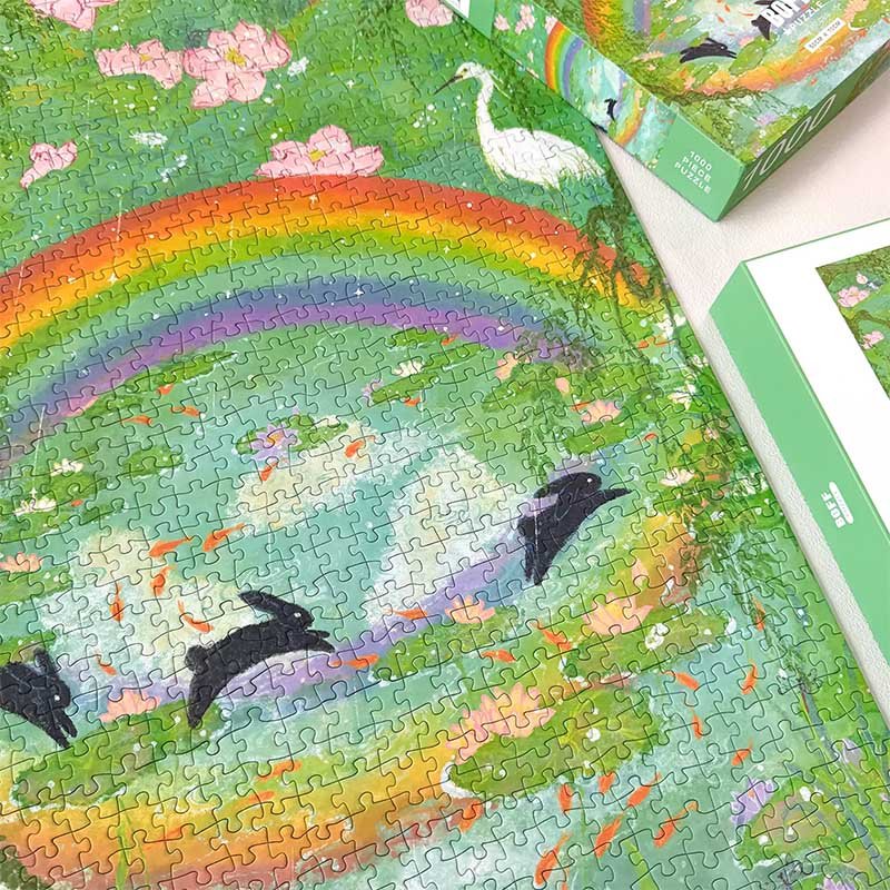 Boff Puzzle-Rainbow in Summer (1) Boff-Rainbow in Summer-1000pcs Jigsaw Puzzle