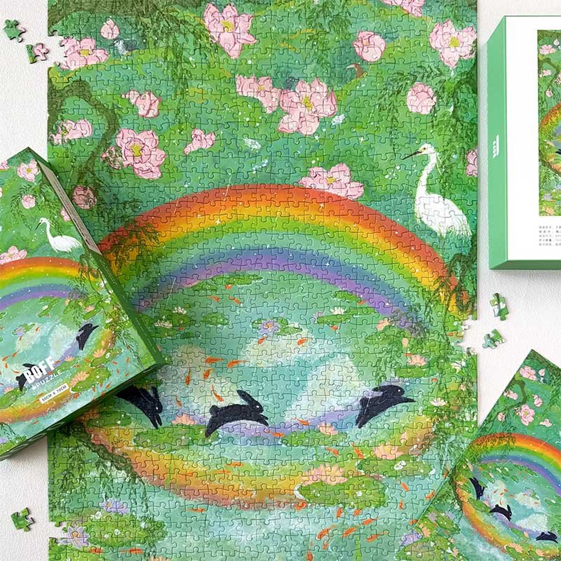 Boff Puzzle-Rainbow in Summer (2) Boff-Rainbow in Summer-1000pcs Jigsaw Puzzle