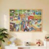 Botop 2000pcs Jigsaw Puzzle-Cat Cafe