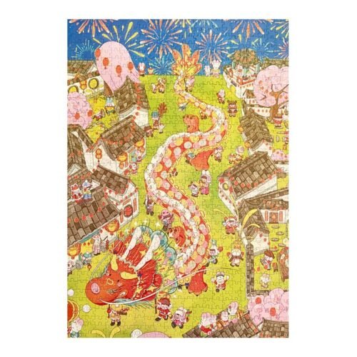 Botop-Dragon Year Discontinued-Botop Fusion-1000pcs Jigsaw Puzzle-Dragon Year