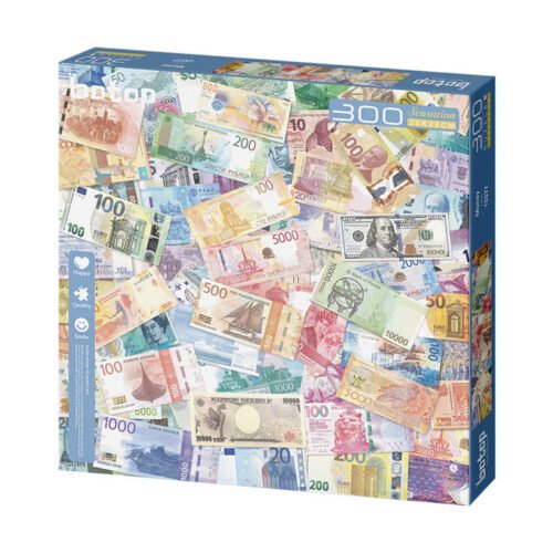 Botop-Money (1) Botop-300pcs Jigsaw Puzzle-Money