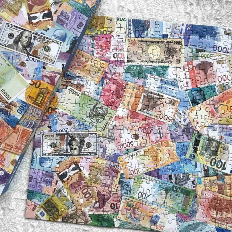 Botop-300pcs Jigsaw Puzzle-Money