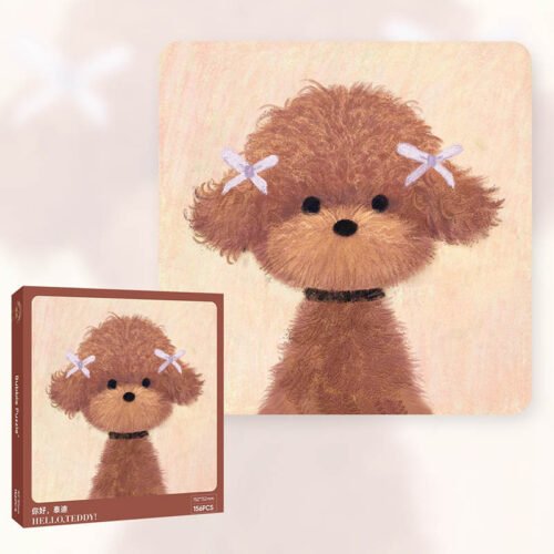 Bubble Puzzle-156pcs Jigsaw Puzzle-Hello Teddy