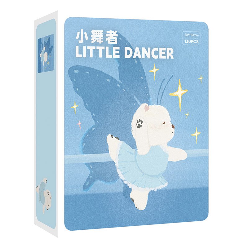 Bubble Puzzle-130pcs Irregular Jigsaw Puzzle-Little Dancer