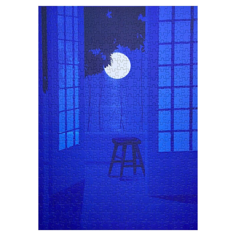 Bubble Puzzle-Seat in Moonlight (3) Bubble Puzzle-500pcs Jigsaw Puzzle-Seat in Moonlight