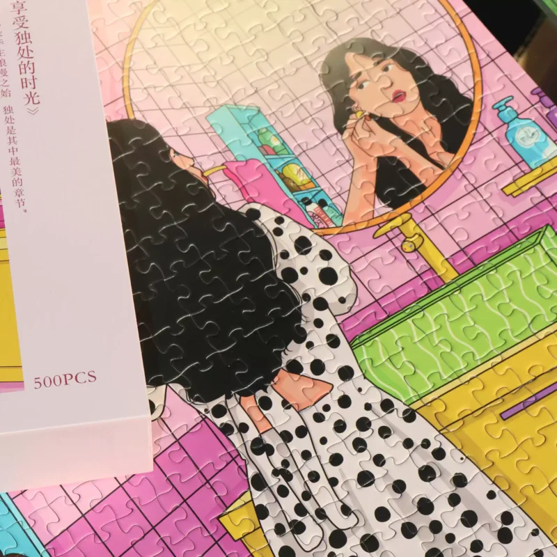 Buji-500pcs Jigsaw Puzzle-Enjoy Being Alone